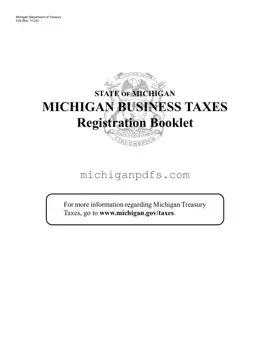 Free 518 Michigan Template