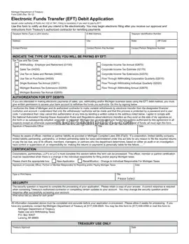 Free Michigan 2248 Template