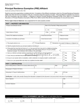 Free Michigan 2368 Template