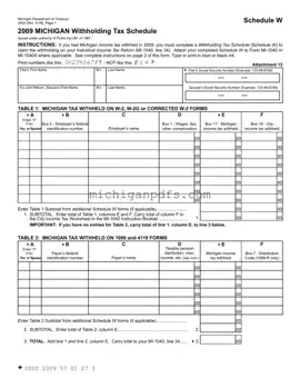Free Michigan 3924 Template