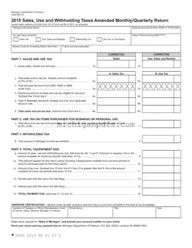 Free Michigan 5092 Template