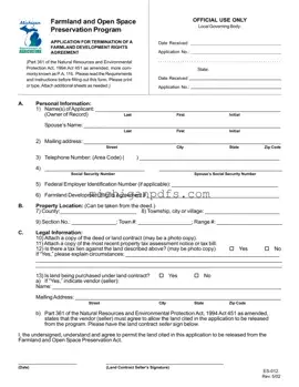 Free Michigan Es 012 Template