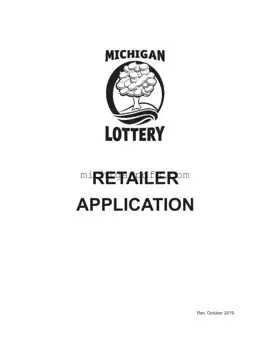 Free Michigan Lottery Template